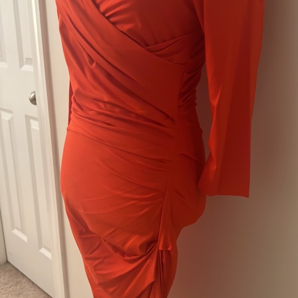 NWT Red bodycon DVF dress - Picture 2 of 6